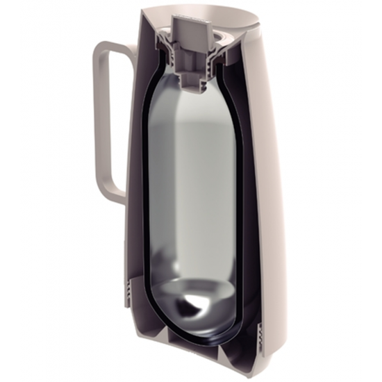 Garrafa 500ml Térmica Bege Exata